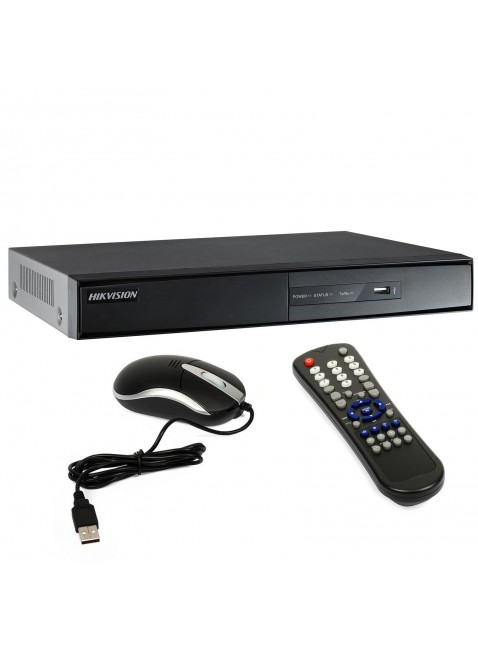 Dvr 4 Canali H264 Turbo HD 1080P HDMI VGA LAN HIKVISION DS-7204HQHI-F1/N