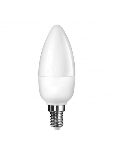 Lampada Lampadina E14 LED SMD LIFE 5,5W Candela Luce Calda 470 Lumen
