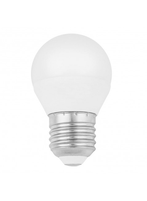 Lampada Lampadina E27 LED SMD LIFE 5,5W Minisfera Luce Calda 470 Lumen