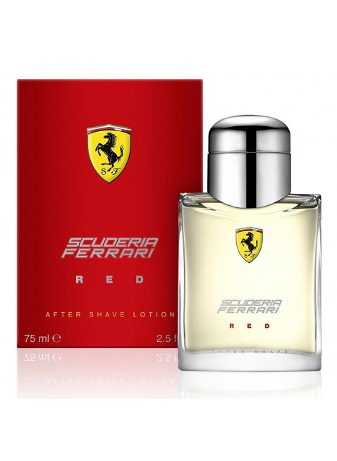 Lozione Dopobarba Scuderia Ferrari 75 ml After Shave Uomo Red