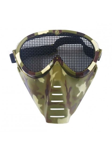 Maschera di Protezione Facciale Vegetata Occhiale con Rete Vegetato Italiano