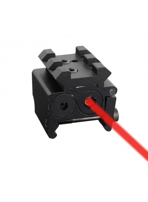 Puntatore laser Rosso di Precione Mirino per Softair Tiro Pistola Fucile
