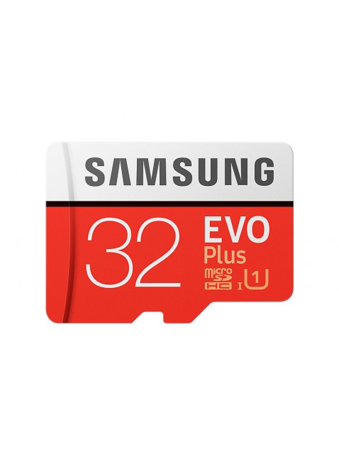 Scheda Memoria Micro SD 32 Gb Samsung Evo Plus Adattatore 4 Livelli Protezione