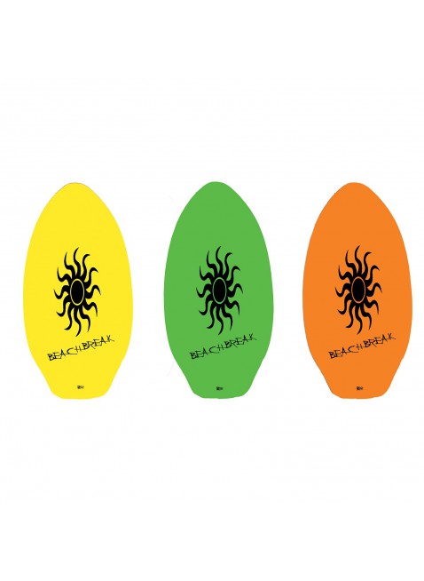 Tavola da Surf in Legno Board 90 x 50 cm per Spiaggia Mare Sport Vari Colori