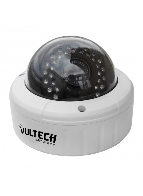 Telecamera Dome Varifocale IP Vultech 720p 2,8-12mm Led VULTECH CM-DM72IPV-POE