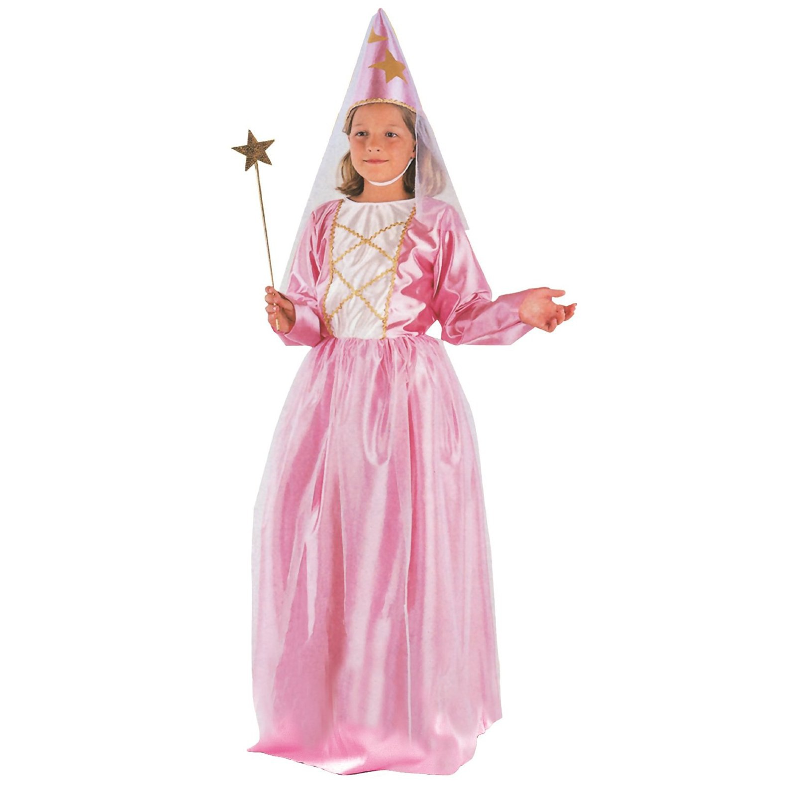 Costume di Carnevale Bambina Principessa Fatina Fata Vestito 7/10 Anni  Taglia M