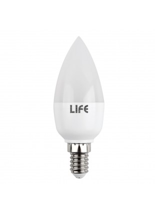Lampada a led Luce Calda Attacco E14 Life 5,5 Watt 